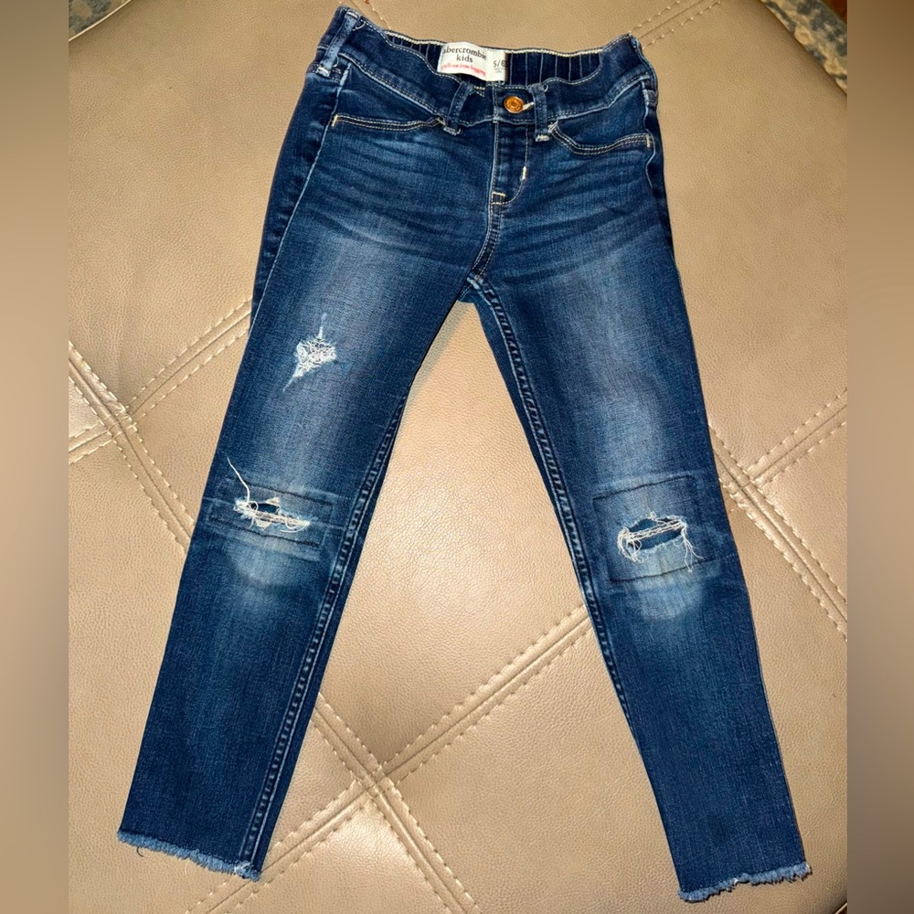 Abercrombie Kids-Girls Pull On Jean Legging size 5/6